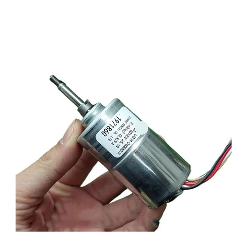 LA034-040N07A - Arrancador electrónico sin escobillas CC 24 V 36 V 48 V 60 V 105 V 25 W trifásico 8 cables de alto par de rodamiento de bolas doble