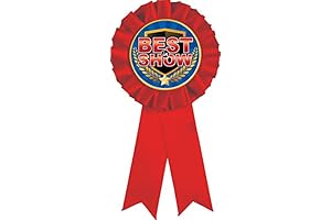 Best in Show Red Rosette Ribbon