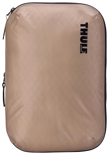 Image of Thule Compression Packing Cube, Size Medium, Semitransparent Fabric, Easy to Pack, YKK Zippers