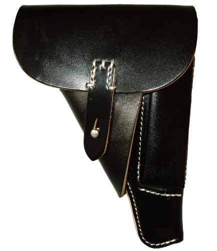 East.A P-38 覆刻ホルスター 牛革製 ブラック No.238P-BK