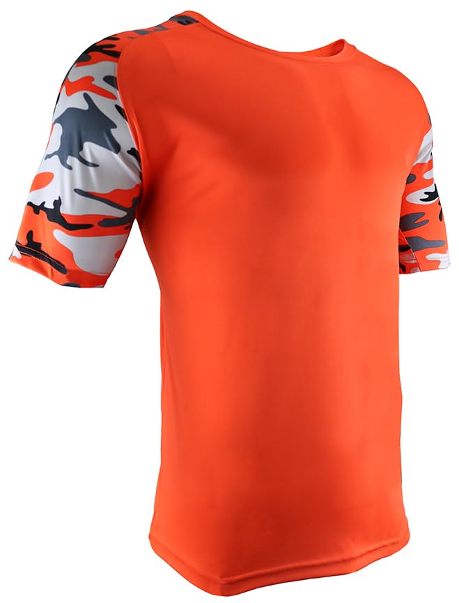 Epic SportsEpic Adult Cool Performance Camo Sleeve Jersey T Shirt (13- Colors Avaliable)