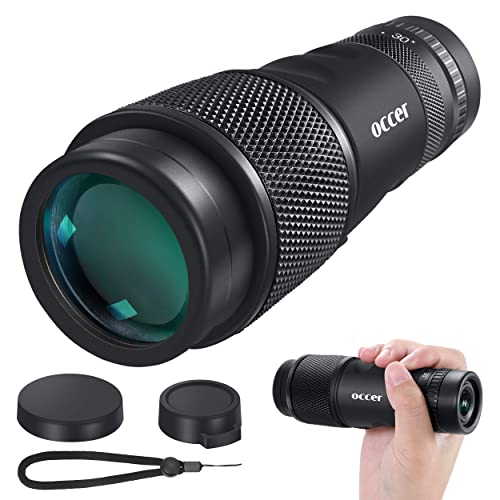 occer Monocular Telescope - Zoom Monocular 10-30x30 for Adults Kids - High Power HD Monoculars with Adjustable Magnification - Lightweight Compact Monoculars Scope for Bird Watching,Hunting,Camping