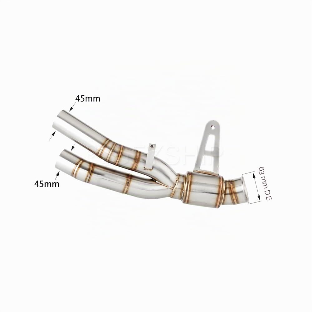 For Triumph Speed Triple 2021 2022 2023 Speed Triple 1200 RS/RR 2021-2023 Tuyau de Liaison de collecteurs d'échappement de Moto