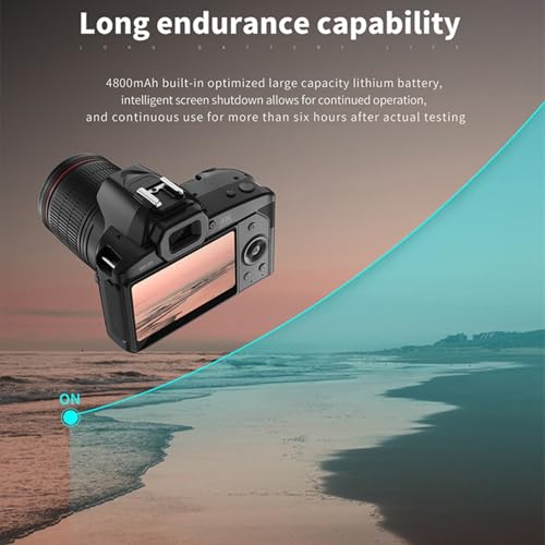 Caméscope à double objectif 4K D5 6400 mégapixels zoom 16X WiFi - 3