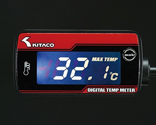 Amazon.co.jp: キタコ(KITACO) LCDデジタル温度計キット(タイプ3) 汎用