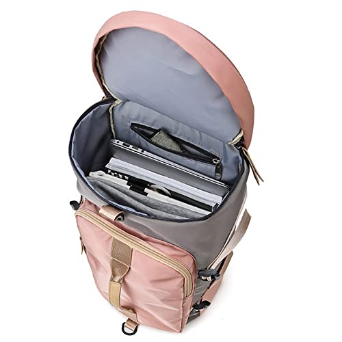 Plecak turystyczny Kobiety Fitness Siłownia Plecak Trening na świeżym powietrzu Moda Wielofunkcyjny bagaż Wypoczynek Torba na ramię Crossbody na buty Kieszeń (kolor: zielony)