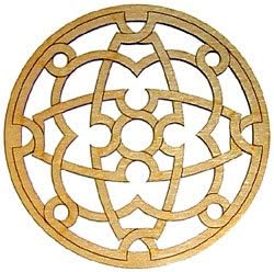 Medium Celtic Knot Rosette โ 2 3/8 inch Diameter