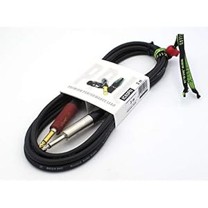 X-LEAD IC65PN030BK série PLATINUM, câble pour instruments professionnels de haute qualité pour guitare/basse/claviers – Jack/Jack – connecteurs Neutrik – (3 m, noir) – MADE IN ITALY By INCO