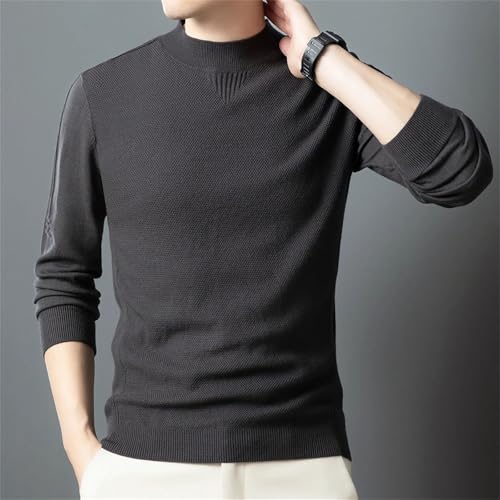 Sweater for Men Solid Color Comfortable Knitting Casual Clothing3