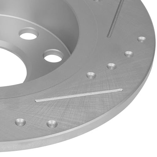 SCITOO Rear Disc Brake Rotors Kits Fit For Audi A3 10-13,For Volkswagen For Eos 2016,For Volkswagen For Golf 2014-2016,For Volkswagen For Golf SportWagen 2015,For Volkswagen For Jetta 2012-2018 by SCITOO - Image 5