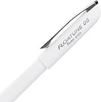 Vista 4 de Pentel Floatune - Bolígrafo de punta redonda sin saltos, línea media de 0.031 in, tinta negra, paquete de 2
