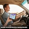 GPS de Navigation, Riloer 7 Pouces Navigation Portable avec Accessoires Secteur, Cartographie Europe Toute Vie Mise à Jour Gratuite, Support Camion/Camping-Car, Lecteur Multimédia