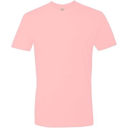 Amazon.com: Next Level Unisex Cotton T-Shirt S LIGHT PINK