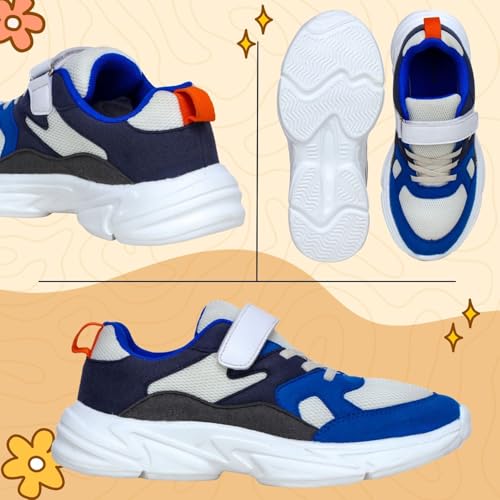 Image of TRASE Kids Sports Shoes for Boys & Girls | Lightweight, Comfortable Unisex Footwear | Lace-Up for Running, Walking & Outdoor Play