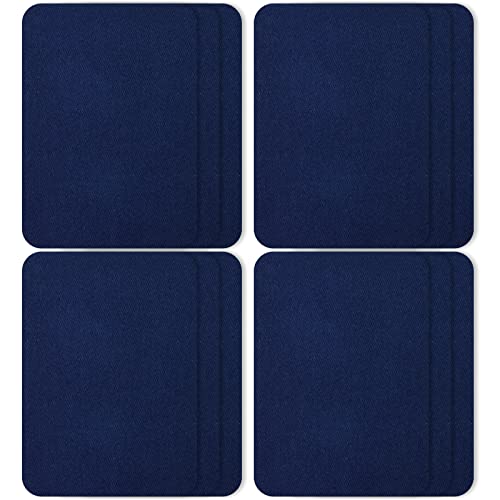 Consejos para Comprar Ropa Azul Marino al mejor precio. 45 Dzyoleize 12 piezas de hierro en parches para la ropa de reparación de parches de tela de hierro en Denim Jean Reparación Parche Decoración Kit Tamaño 3 'por 4' (Azul marino)