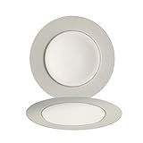 Ces assiettes Laura Ashley sont disponibles en deux et mesurent 26 cm de diamètre. Un service romantique à partir duquel vous pouvez dîner. Les assiettes sont en porcelaine robuste et passent au lave-vaisselle.
