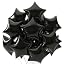 15pcs-black Five Point