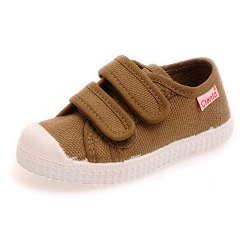 Chaussures bébé Cienta parfumées en tissu coton indéchirable vert