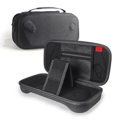 For ROG XBOX Ally/ROG XBOX Ally X �Q�[�~���O�A�N�Z�T���[�p ���O���\�ȃA�N�Z�T���[�|�[�`�t�� 2 in 1 �|�[�^�u�� �����x1680D�I�b�N�X�t�H�[�h�z+EVA�L�������O�P�[�X �ϏՌ� �Q�[���R���\�[�����[�o�b�O ��