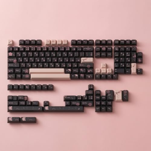 Teclas de PBT ergonómicas y sublimadas de alta resistencia para jugadores 7