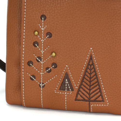 Image of CHALA RFID Criss Crossbody Cell Phone Purse - Women Faux Leather Xbody Handbag with Adjustable Strap
