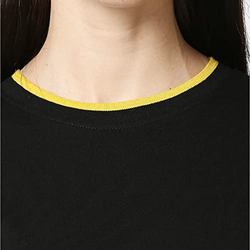 Image of Bewakoof Half Sleeve Plain Rib T-Shirt