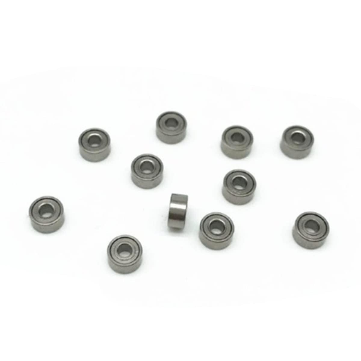 Lagerersatz 50 Stück 681 nicht standardmäßige Größe 1,5 x 4 x 1,1 1,5 x 4 x 1,2 mm Rillenkugellager Miniaturlager(1.5x4x1.2)