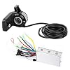 Gaeirt Motor Brushless Controller, 36V 350W Brushless Controller Kit with LCD Display Gear Motor Controller for Electric Scooter