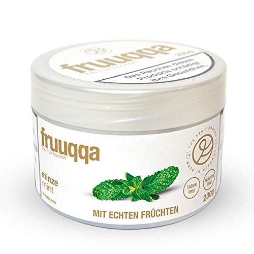 Fruuqqa Shisha Tabak Ersatz Nikotinfrei 200gr Minze