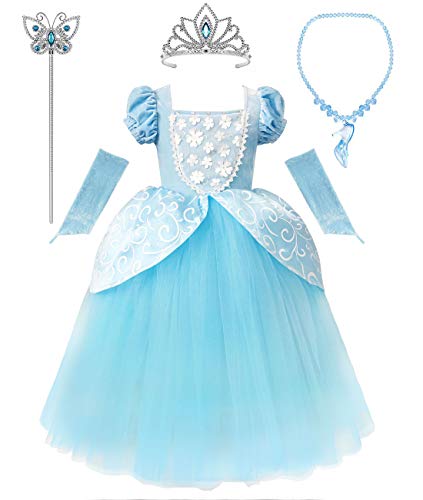 Vestido de Princesa Cenicienta para Niñas miniatura 2