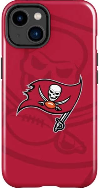 Skinit Impact Phone Case Compatible with iPhone 15 - Officially Licensed NFL Tampa Bay Buccaneers Design
