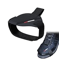 Motorrad Schuhschutz, Gear Shifter Schaltschutz Pad mit Einstellbarem Elastischem Band, Gummi Motorrad Schuhe Rutschfest & Anti-Fall