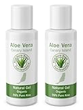 Aloe Vera Point Organic Aloe Vera Gel 99% 100ml kaltgepresst von Fuerteventura - 2 Einheiten