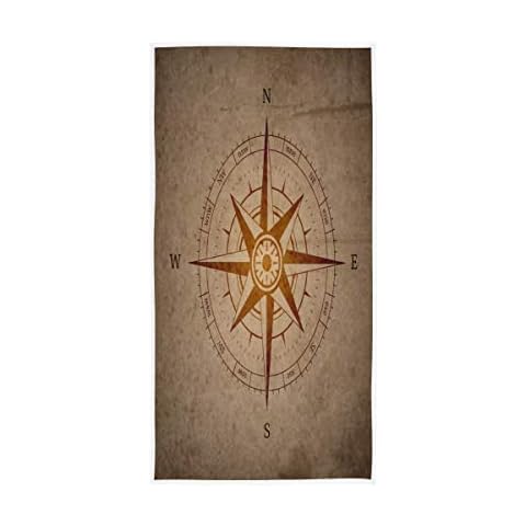 Serviette de Bain Mnsruu Boussole Cover