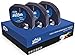Produktbild RINKLEE Schwarz auf Weiß Kunststoff Etikettenband kompatibel mit DYMO LetraTag LT-100H LT-100T LT-110T QX50 XR XM 2000 Plus | 12mm x 4m | 3er Pack