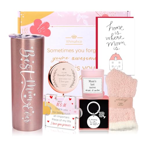 Ithmahco Bonus Mom Mothers Day Gifts, Step Mom Mothers Day Gifts, Best Bonus Moms Ever Gift Basket, Stepmom Gift Ideas From Daughter Son