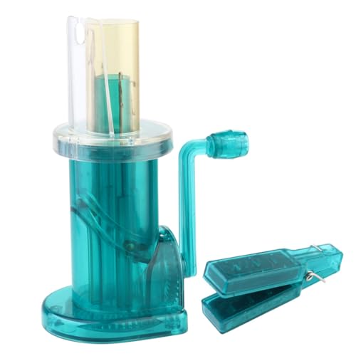 OSALADI Mini DIY Hand-cranked Rope Braiding Machine i Cord Knitter String Ball Winder Perfect for Beginners Random Color