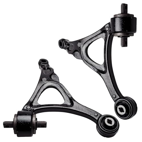 Image of Detroit Axle - 8pc Front End Suspension Kit for 2003-2014 Volvo XC90, 2 Lower Control Arms 2 Ball Joints Front & Rear 4 Sway Bars Replacement 2004 2005 2006 2007 2008 2009 2010 2011 2012 2013 XC90