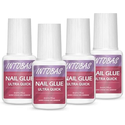 INTOBAS Pegamento Uñas Postizas Super Fuerte Cover