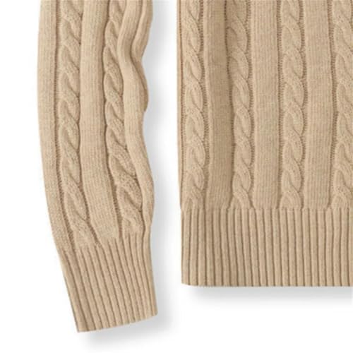 Men’S Round Neck Pullover Knitted Sweater Fashionable Top Casual Autumn Winter Sports 6