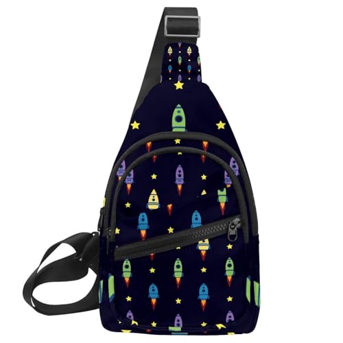 Sac à dos croisé multicolore idéal pour voyages et sorties urbaines