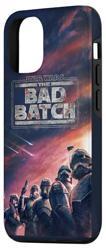 Coque iPhone 12 Pro Star Wars Bad Batch Sunset Poster en silicone de protection - 2