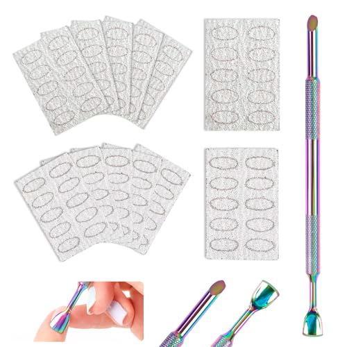 ASTONFOG Pre-Treatment Cuticle Pusher, Dual Ended Cuticle Remover Tool