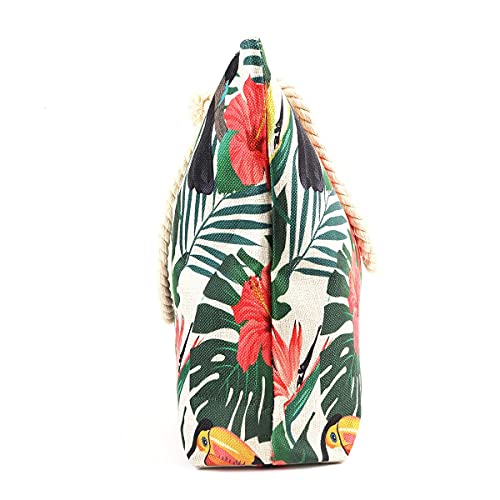 Nollia Women's Summer Tote Bag, Large Shoulder Bag + Great For Beaches, Boardwalks & Vacation Fun! #TOP4