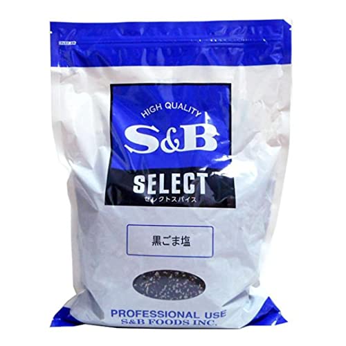 S&B セレクトスパイス 黒ごま塩 500g常温】