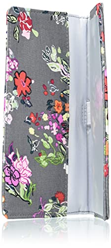 Vera Bradley Women's Cotton Checkbook Cover, Hope Blooms - Recycled Cotton, One Size #TOP2