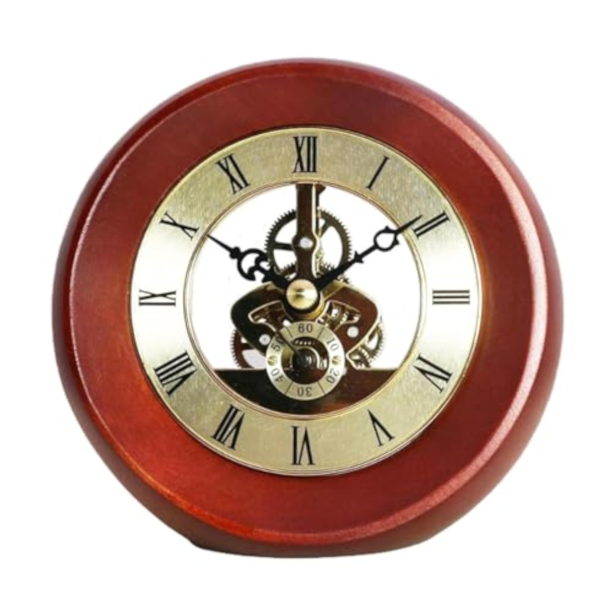 Fashion Rolling Gear Clock, Metal Version