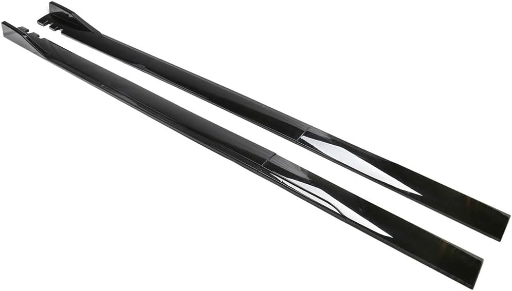 Side Skirts for Cadillac ATS 2013-2019, Rocker Panels Splitter Lip Winglet Diffuser Bumper Protector Body Kit Car Accessories,Black