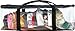 Trenton Gifts Clear Cap Storage Case | Holds 24 Caps | 23" x 6" x 8" | Clear Plastic Black Handles | Box with Zipper Closure | Dirt & Dust Protection