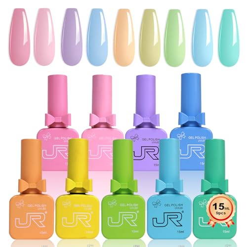 JR Macaron Pastel Gel Set
